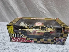 Racing Champions 50th Anniversary NASCAR Gold 1:24 Die Cast Stock Car #6 Limited