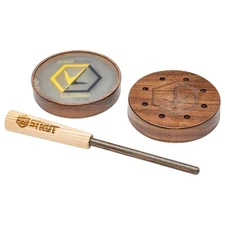 HS Strut Select Closing Time Turkey Pot Call Walnut Glass Slate Dymalux Striker