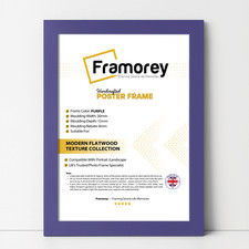 Modern Flat Picture Frames for Home & Office Stylish Wall and Tabletop Display