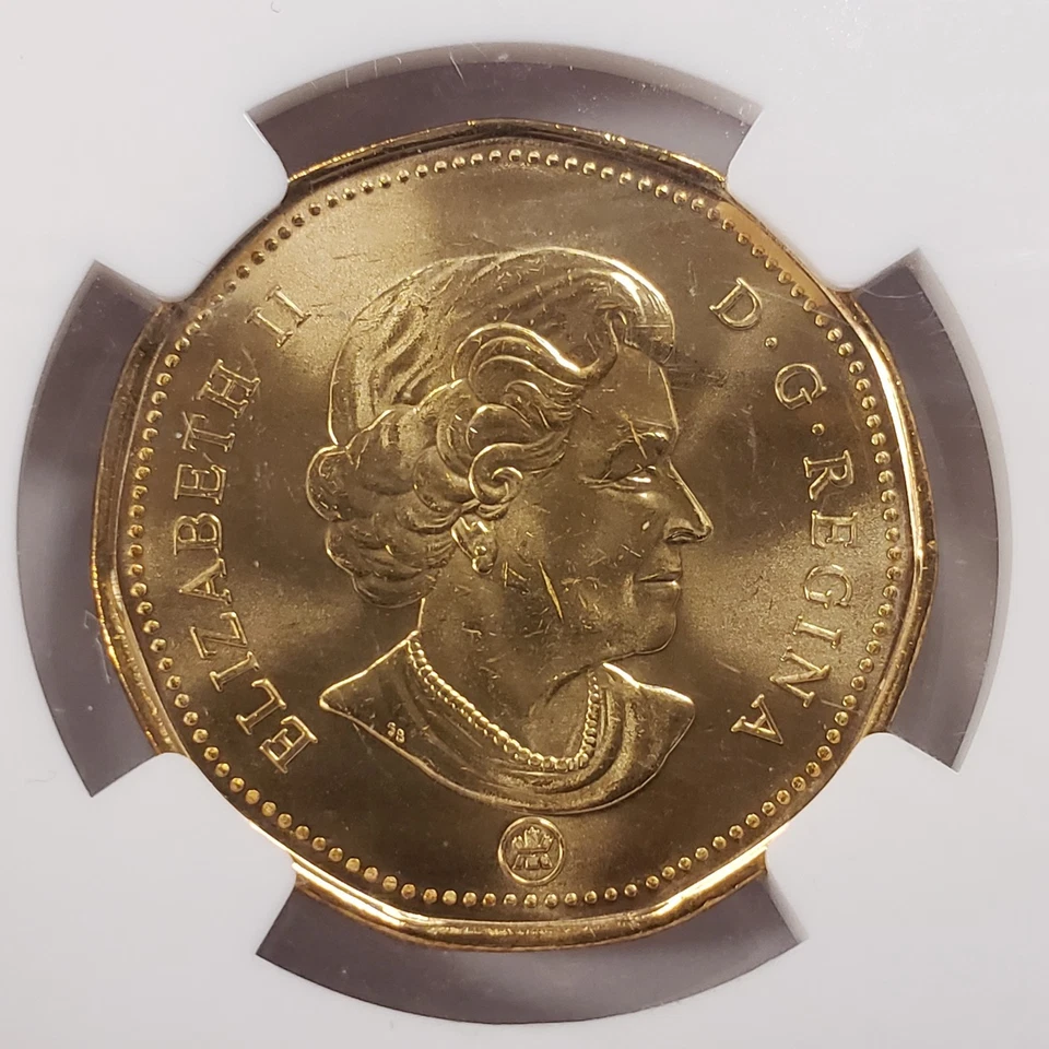 2009 $1 Canada Montreal Canadiens 100th - Commemorative - NGC MS 66 - SKU-Q2384 - Image 4 of 4