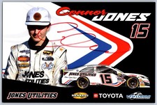Connor Jones Hand Signed Autograph 6 x 9 Hero Card - Menards Arca Series