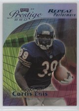 1999 Playoff Prestige SSD Repeat Performers Spectrum Blue 28/500 Curtis Enis we5