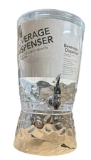 3 Gallon(11 Liter ) Clear Acrylic Beverage Dispenser **check description