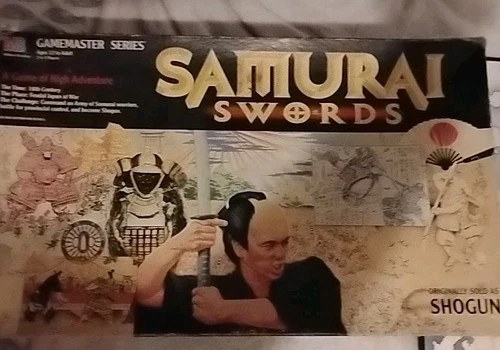 1986 Shogun by Milton Bradley Vintage Boardgame - 100% complete