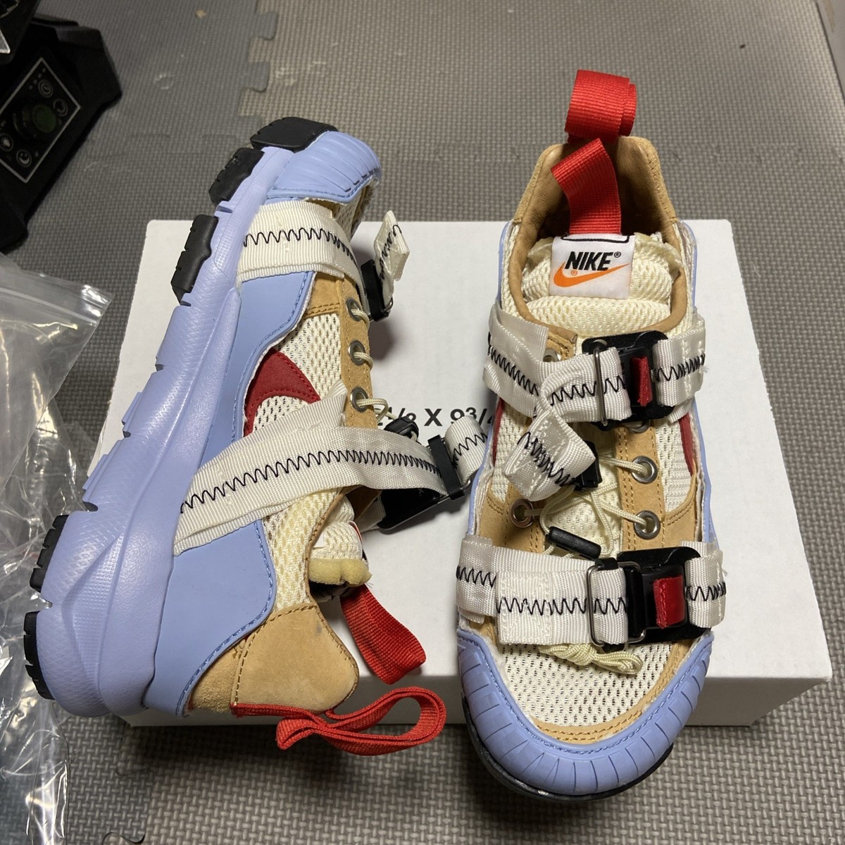 Size 6 Tom Sachs x NikeCraft Mars Yard Overshoe White-AH7767-101 