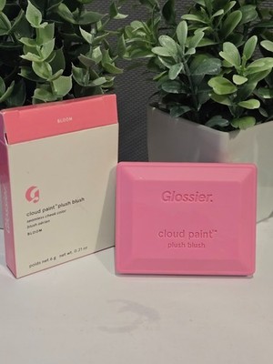 Glossier Cloud Paint Plush Blush Compact Shade Bloom NIB~READ