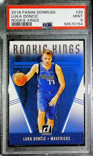 Luka Doncic #20 2018 Panini Donruss Rookie Kings card