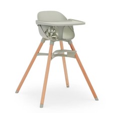 Lalo 3-in-1 High Chair   Sage, Convertible with Tray  Harness