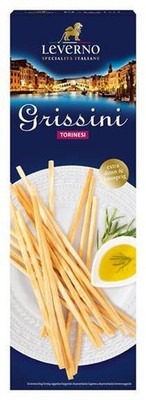 Leverno Grissini Torinesi  125 G Packung Vegetarisch 
