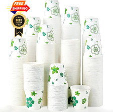  300 Pack Paper Cups, 3oz Disposable Bathroom 3 Ounces, JP-3-ZB01-300