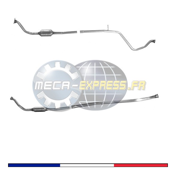 Catalyseur Peugeot 306 1.9 Diesel 1998-2001 échappement de remplacement standard D0075