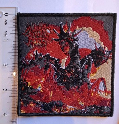 Thy Art Is Murder Hate Black Border Woven Patch