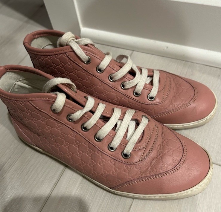 Gucci Microguccissima Pattern Leather Sneakers | … - image 2