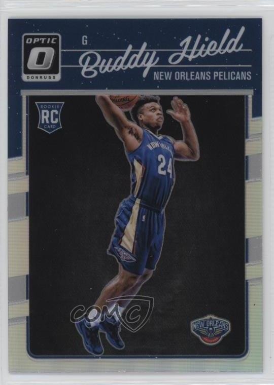 2016-17 Panini Donruss Optic Holo Silver Prizm Buddy Hield #156 Rookie RC 1e9