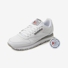 Reebok Classic Leather Footwear White Pure Grey 100008789 Sneaker Men Us8