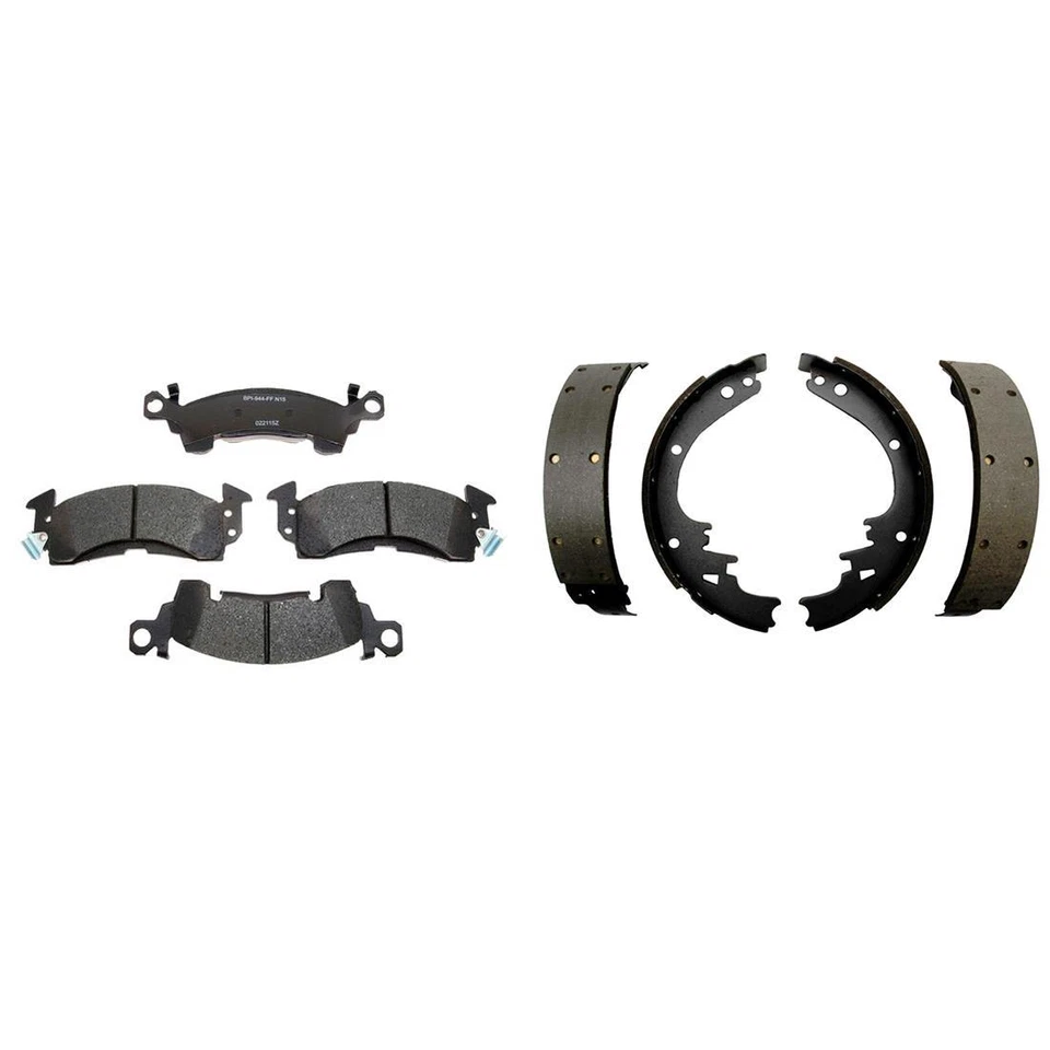 前后套件金属刹车片和刹车片适用于 1971 - 1975 雪佛兰 Bel Air — 第 4/4 张图片