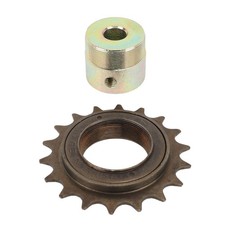 Ruota Libera Singola Velocità 18T Filettata Acciaio Ruota Libera per Bicicletta con BS