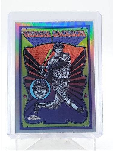 REGGIE JACKSON 2025 TOPPS CHROME ULTRA VIOLET ALL-STARS SSP Q0398