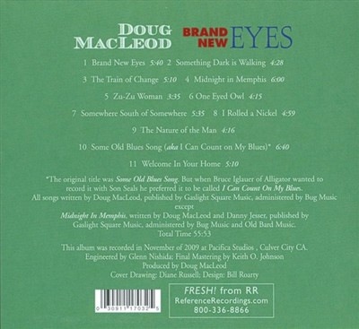 DOUG MACLEOD BRAND NEW EYES NEW CD