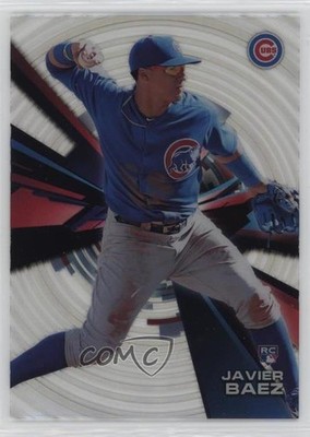 2015 Topps High Tek Spiral Pattern 2 Spiral/Dots Javier Baez Rookie RC 0i2a