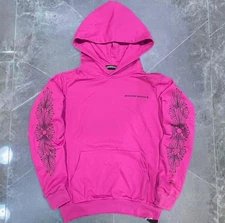 Pink Chrome Hearts Hoodie Size M