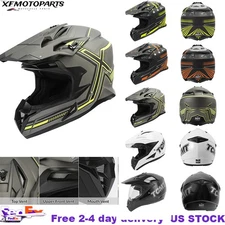 DOT Adult Helmet Off Road Dirt Bike UTV Racing Motocross Helmet M/L/XL/XXL DOT