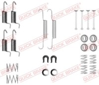 Quick Brake 105-0010 ZubehÖRsatz, Feststellbremsbacken Hinterachse FÜR CitroËN