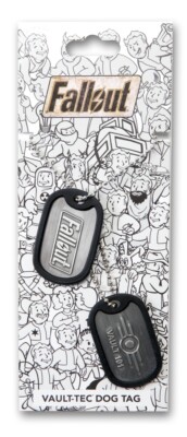 Fall Out- Dog Tags - Logo Metall Anhänger limited Edition
