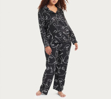 Bluebella Pyjama Set Leon Shirt and Trouser Set Loungewear UK Size 12