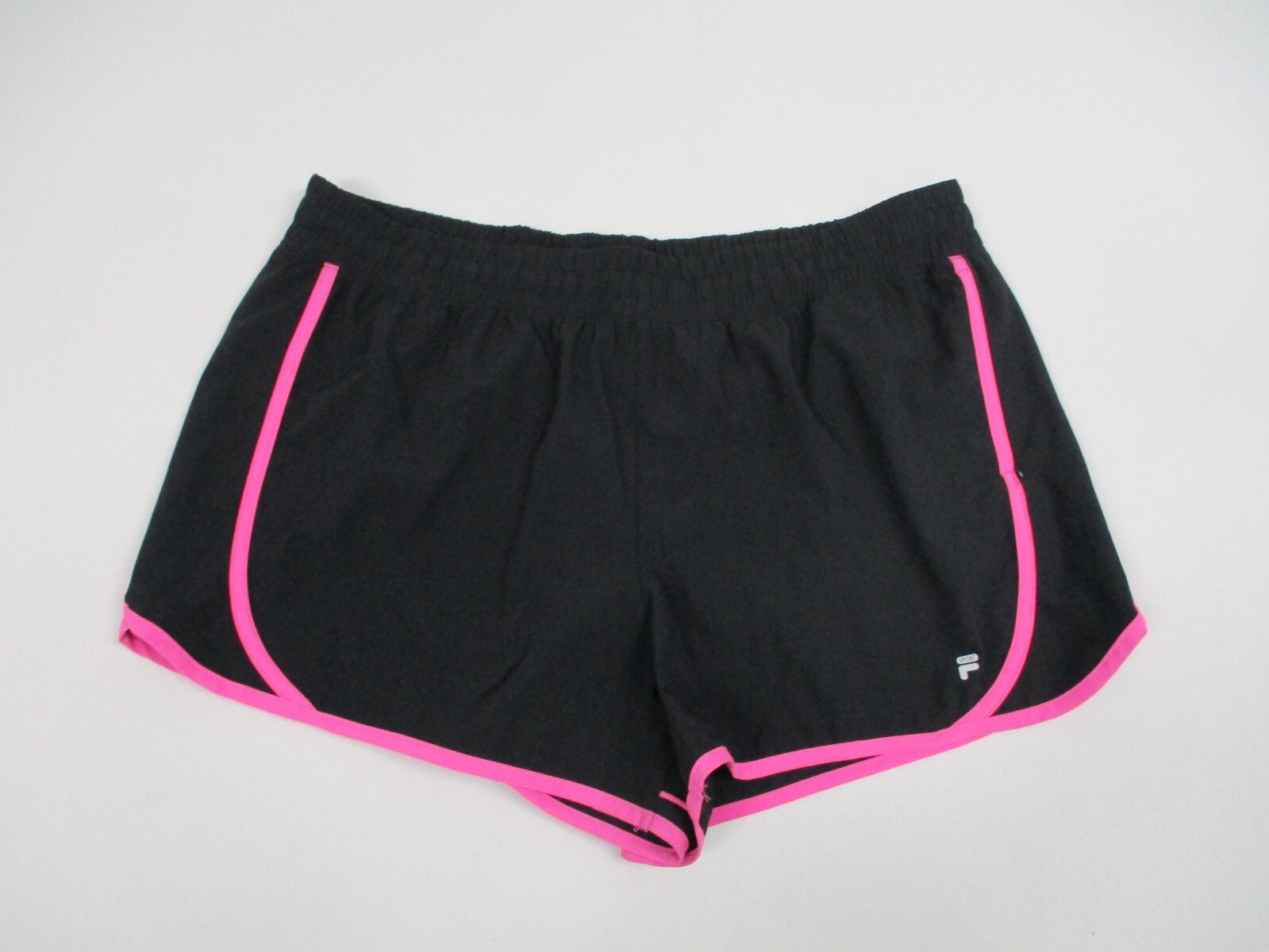 Pantaloncini da donna neri Fila taglia 2XL allenamento corsa abbigliamento attivo donna elastico