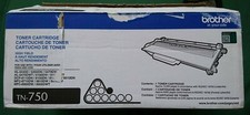 Genuine Brother TN750 High Yield Black Toner Cartridge TN-750