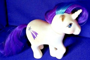 My Little Pony Glory Unicorn Shooting Star White Body Purple Blue