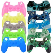 Silicone Protective Skin Case Sony 4 PS4 Soft Case Cover For PS4 Game Controller