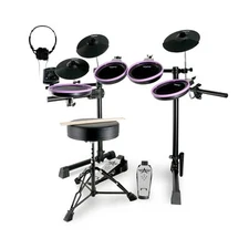 Electric Drum Set Electronic Drum Set for Beginner Electric Drums with Quiet ...