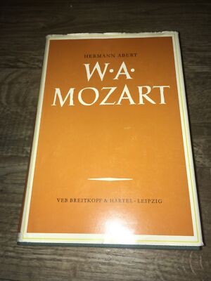 W.A. Mozart Von Hermann Abert Buch