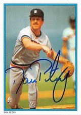 Dan Petry autographed Baseball Card (Detroit Tigers) 1985 Topps All Star #25