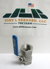 VELAN , S07-B0213-SSEA , 1-1/2" FNPT CF8M BALL VALVE , 2000 WOG , L/O , SURPLUS