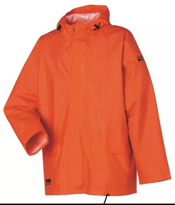 NEW Helly Hansen Work Wear 70129 290 Mandal Jack Dark Orange Size Large