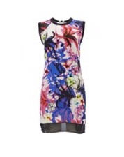 NWT Sandro Revolve Reformation Womens Black Floral Printed Dress 1 Small S