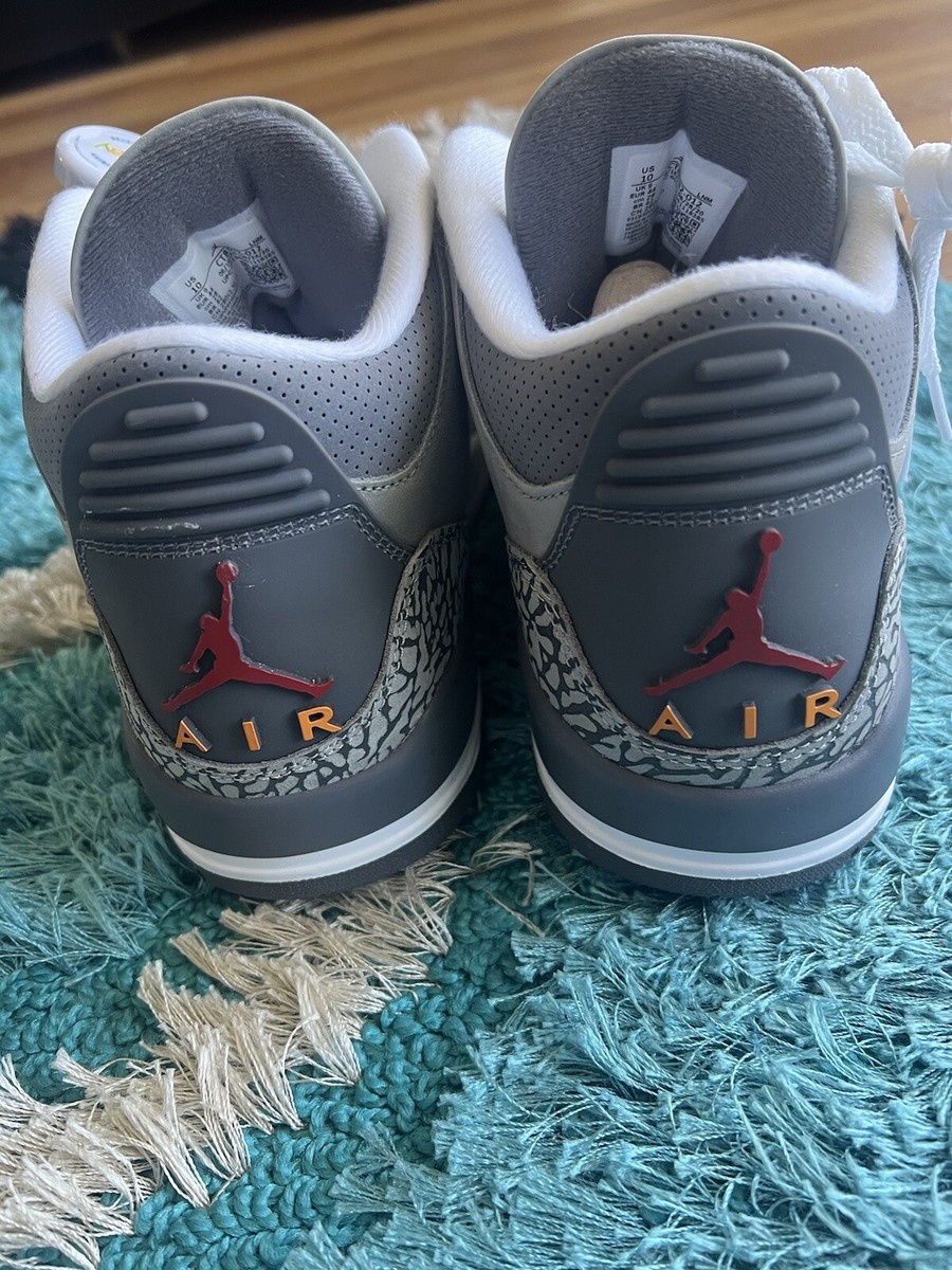 Size 10 - Jordan 3 Retro Mid Cool Grey for sale online | eBay