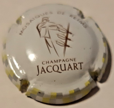 Champagnerkapsel Jacquart Mosaik - versetzte Quadrate Nr. 23a