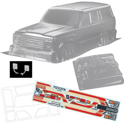 RC 1/10 Toyota FJ60 LAND CRUISER Body 313mm -CLEAR- | eBay