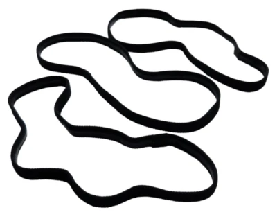 3 Elastic Sports headbands- Slim Black Hair Band Men Women Football Alice Ties