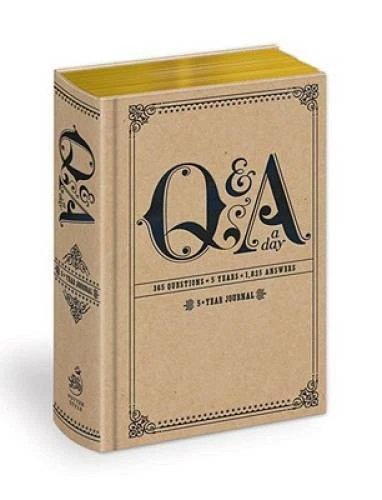 Q&A a Day: 5-Year Journal - Diary By Potter Style - GOOD