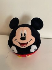 Mickey Mouse TY Beanie Ballz Large Round Ball 10 Inch Plush 2013 TY Round