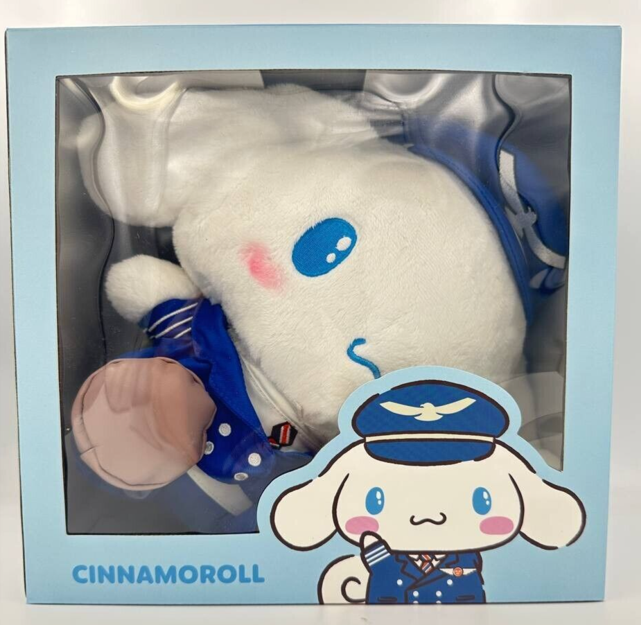 SANRIO JEJU air Cinnamoroll Pilot plush 250x150x240mm Sealed | eBay