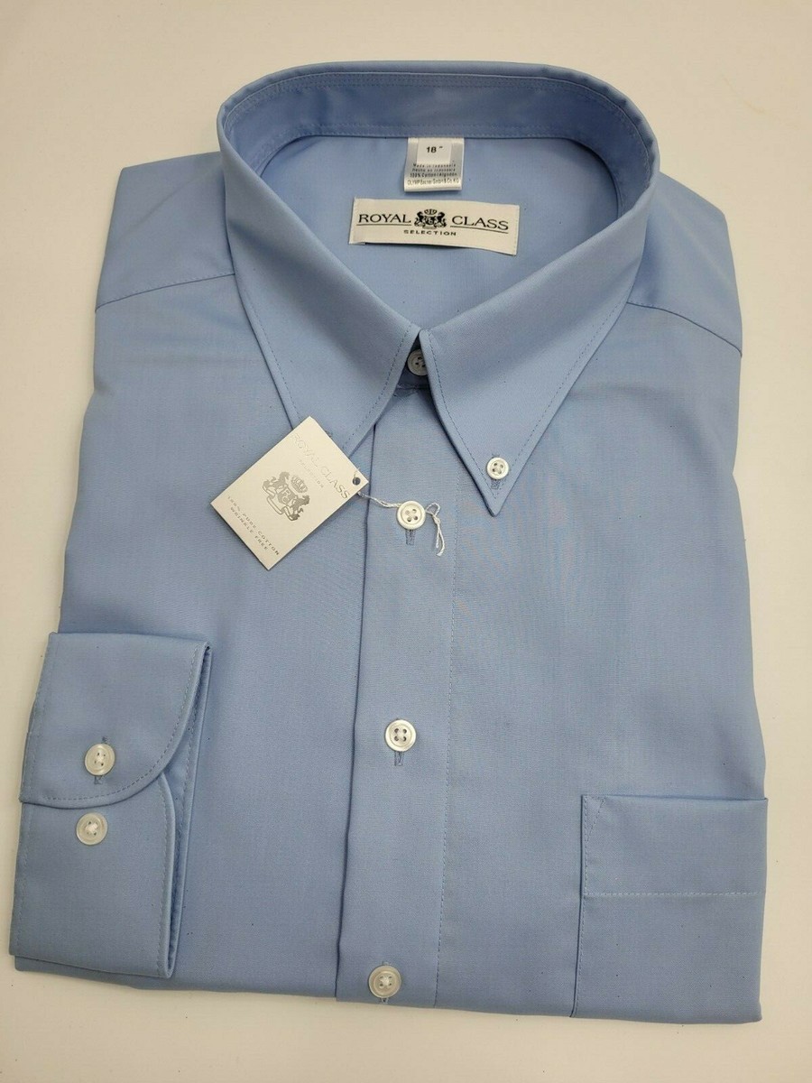 Royal Class Selection Blue Shirt Size 18