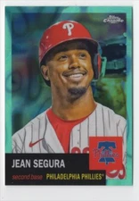 2022 Topps Chrome Platinum Anniversary Aqua Lava Refractor Jean Segura /299