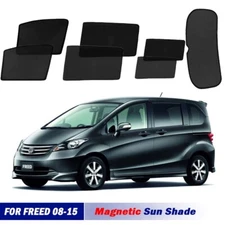 Magnetic Sun Shades For Honda FREED 08-15 GB3/GB4/GP3 Front Side RearSun Blind