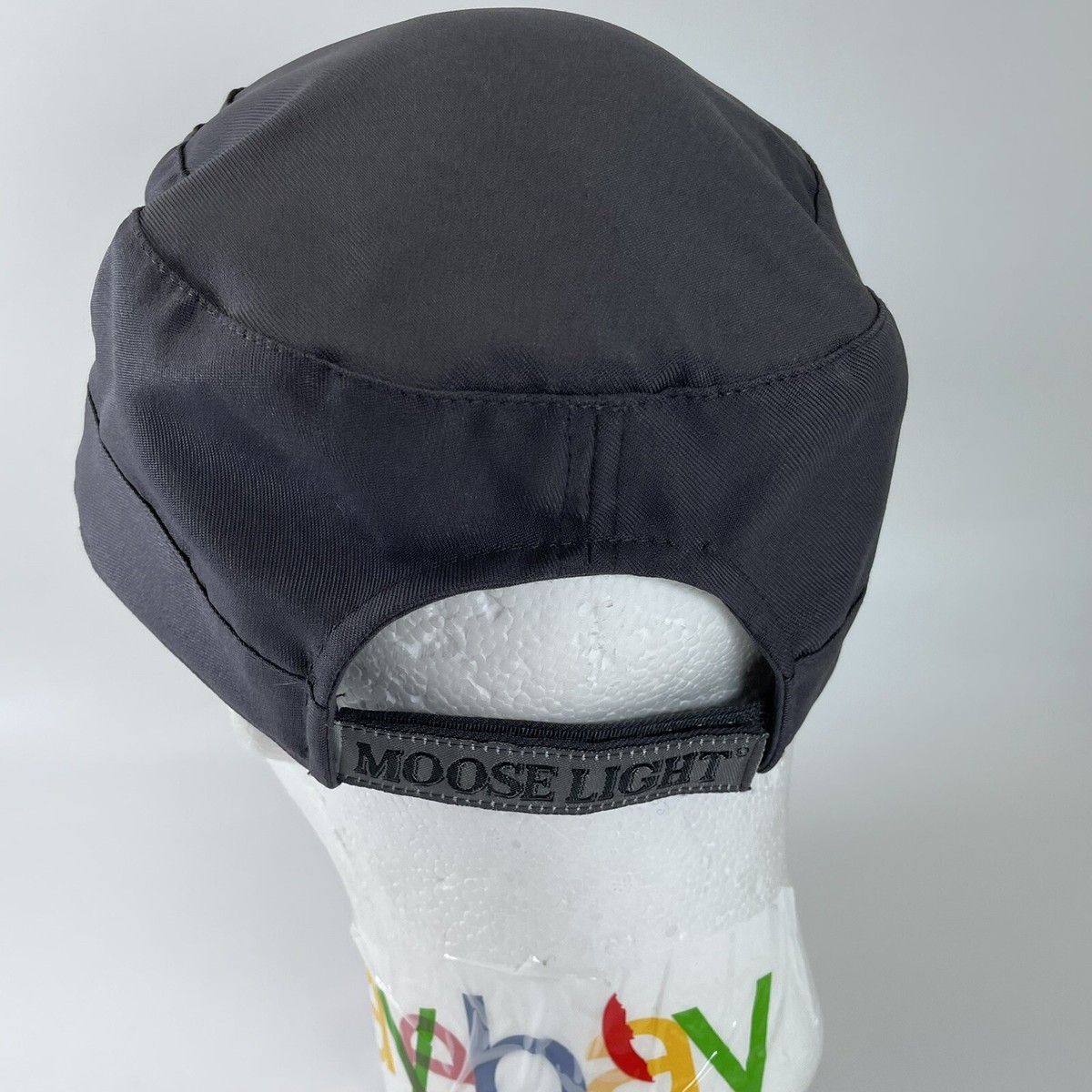 Moose Light Army Military Hat Cap Gray Adjustable | eBay